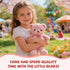 13.5" Pink Teddy Bear Stuffed Animals Soft Small Teddy Bear Cute Cuddly Stuffed Bear Plush Toys for Kids Girls Birthday