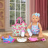 UNICORN ELEMENT 8 Pcs Baby Doll Clothes and Accessories, Feeding and Caring Set with Diaper Bag, Best Gift for Kids
