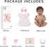 Reborn Baby Dolls Bettie - 18 inch Realistic Newborn Baby Girl, Lifelike Face, Gift for Kids Age 3+