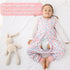 WONDAY Toddler Sleep Sack 2t-3t, Wearable Blanket with Feet, Soft Sleeveless Sleeping Sack in Rose