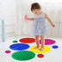 10 Lenwen Pcs Sensory Mat Discs Sensory Stepping Circles Pads Textured Tactile Toys Stimulation for Calming Play