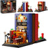 INSOON Detective Bookend Building Set with Lights, 1241 PCS Detective Agency Street