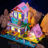 8+, Set 791pcs MindBox Girl Beach House Building Blocks Toys for Girls Age Seaside Villa Friends Building with Light