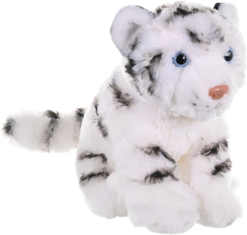 Wild Republic White Tiger Plush, Cuddlekins Mini, Stuffed Animal, Plush Toy, Gifts
