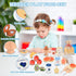 Set, 3+ Wooden Play Food Wooden Food for Play Kitchen, Wood Food Toys with Storage Bag, Play Kitchen Accessories, Gift