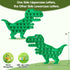 HILUDEER Alphabet Pop Fidget Toys It for Kids, Fidget Poppers Toys Sensory Squeeze Bubble Popping, Silicone Dinosaur
