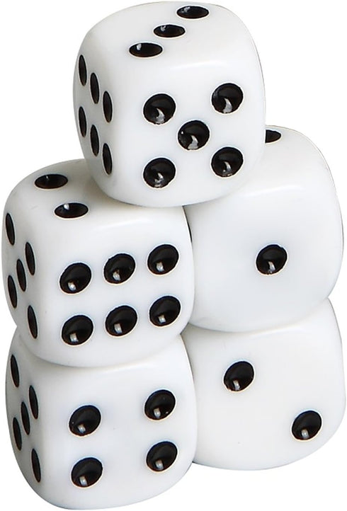 Hathaway Modifier Dice Cup with 5 Dice, Black, 16mm