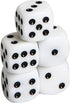 Hathaway Modifier Dice Cup with 5 Dice, Black, 16mm