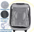Car Seat Rain Cover, Infant Weather Shield, Waterproof Protection with Quick-Access Zipper Door (Gray Melange)