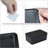 Stylish Black Diaper Wipes Holder - Versatile Tissue Storage Box for Home, Office, and Cars