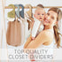 ITDYB Closet Set 8 Baby Dividers for Clothes Organizer - of Wooden Double-Sided Baby Clothes Size Dividers form Newborn