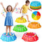 Flooyes Stepping Stones for Kids, 5PCS Light Up & Music Non-Slip Stepping