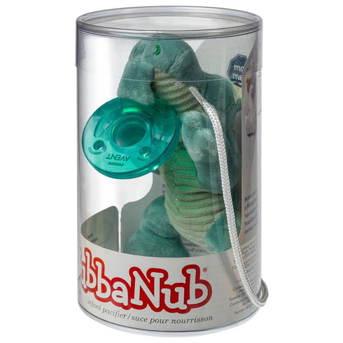 6-Inches, Mary Meyer WubbaNub Infant Pacifier, Afrique Alligator