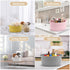 Cute Woven Storage Basket with Handle, Decorative Organizer Bins for Gifts, Pet Dog Toys, Baby Essentials, Snack Diaper