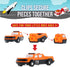 1-3, Set 9 Popular Playthings Magnetic Vehicles for Toddlers Mini Mix or Match Car Toys, of Gift for Kids - Vehicles