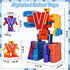 3 4 5 6 8 Girls,26 3+ Birthday Toy Gifts for Years Old Toddler Boys Alphabet Robots ABC Letters Educational Learning