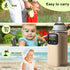 Portable Bottle Warmer for Travel, Fast Heating - Travel Bottle Warmer with Battery-Powered Temperature Display Bottle