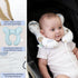 Zdbdbd Baby Travel Pillow, U-Shape Pillow for Car Seat and Stroller Use, Lightweight Baby Travel Accessory (Sky