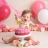Cake Topper for Baby 1st Birthday - Gold Glitter Sunshine ONE Anniversary Shower Topper for Party Cake Decorating