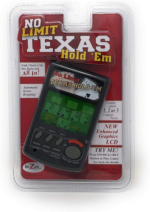 No Limit Texas Hold'em Handheld Video Game