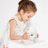 YH YUHUNG Interactive Plush Cat Toy for Kids, Realistic Electronic Kitten with Clap Hands Touch Activated, Meows Blinks