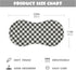 FLildon 4PCS Muslin Burp Cloth for Baby Checkered Black White Super Absorbent Burping Cloths, Bibs for Newborn Boys