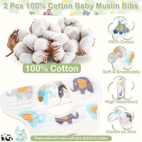 Sublaga 14 Set, 4 32x32 8 2 Set Pcs Baby Towels Washcloths and Baby Bibs Pcs Hooded Bath Towel, Pcs Baby Washcloths