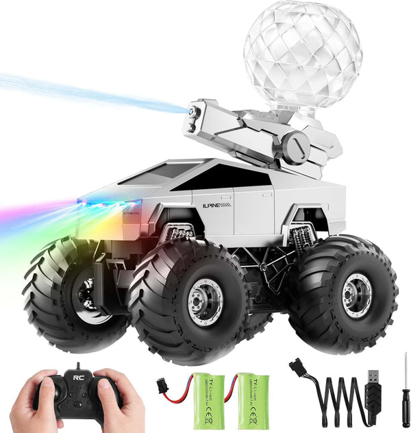 iFldnnry Remote Control Car RC Truck - 1:16 Amphibious Fast Car with Water
