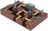 WW2 Military Base Bunker Trench Building Blocks (1350 Pcs), Including Fortresses and Anti-Aircraft Guns for Kids