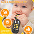 6 3 6 12 18 Avkast Baby TV Remote Control Toy Month+, Toddler Realistic Remote Toy with Sound and Light, Early