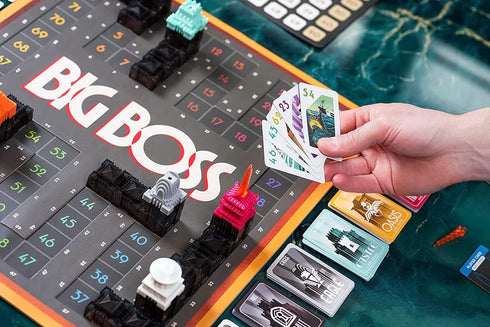 FUNKO GAMES 2-6 10+ Funko Big Boss Strategy Board Game for Players Ages