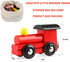 12 Set 3 Sets Set Joqutoys PCS Wooden Train Cars, Train Toys Magnetic Includes Engines and Storage Bag, Toy Train