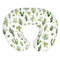 Watercolor Cactus Baby Nursing Pillow Covers for Boy Girl Green Cactus Leaves