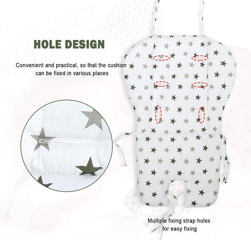 Kocpudu High Chair Pad,highchair/seat Cushion/Breathable Pad,Soft and Comfortable,Light and Breathable, Cute