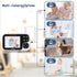 JUAN 100% 3500mAh 1000ft 2-Way Baby Monitor with Camera and Audio, No WiFi Private, Long Battery, Range Connection