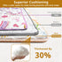 Mfmiudole 71"59" Tummy Baby Gyms Playmats for Playpen, Boho Rainbow Play Mat for Playpen Playyards Thicken Soft Padding