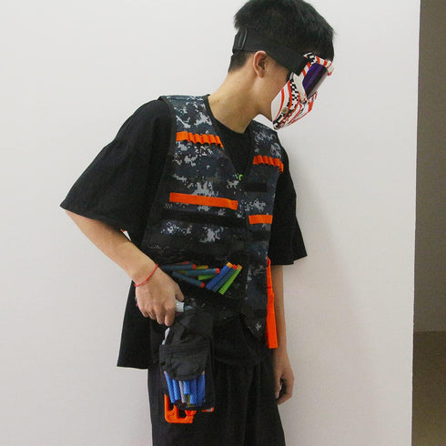 EKIND Simple Tactical Belt Waist-Bag - Compatible for Nerf Mega Elite Series Blaster