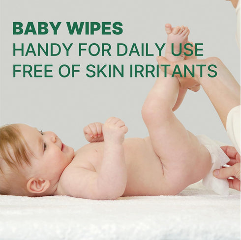 #1 640 Count (8 Packs) BEBESUP- Koreas Zero Harsh Chemicals Baby Wipes- Water Based Hypoallergenic Unscented