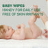 #1 640 Count (8 Packs) BEBESUP- Koreas Zero Harsh Chemicals Baby Wipes- Water Based Hypoallergenic Unscented