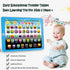 Kids Tablet Learning Pad, Toddler Tablet with ABC Word Song Music Number for Educational Preschool Boys & Girls