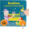 Cali's Books Bedtime Musical Book for Babies and Toddlers 1-3, USB-C Rechargeable,