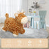 INPANY Bouncy Giraffe Hopping Toys - Inflatable Animal Rubber Bouncer for 1-4 Year Olds, Birthday Gifts for Toddlers