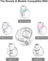 Gowing S12 Wearable Breast Pump Accessories Replacement Parts Duckbill Valve Compatible with kmaier TSRETE Model Breast