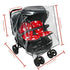 Ezkindheit Double Stroller Rain Cover - Universal Fit Weather Shield for Side by Side Baby Stroller, Waterproof