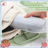 2 Pack Domensi Silicone Suction Placemat with Teething Edge Bumper/Spill for Baby Toddlers Kids with Storage Bag