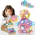 MAGBLOCK Toddler Girl Toys, Magnetic Tiles 52 Pcs, Birthday Gifts for Girls,