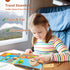 Sendhjurf 3-5 3-5-7 Montessori Busy Book for Toddlers Baby Family Quiet Book Activity Learning Travel Toys for Toddlers