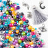 Fashion Angels Galaxy Bead Super Set (12679), 2,000+ Beads with Keeper Case, Makes 50+ Bracelets and Charms