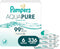 Pampers Aqua Pure Baby Wipes, 99% Water, Fragrance Free, 336 Baby Wipes