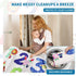 zonBroth 51" 51 (2) High Chair Splash pad, Non-Slip Waterproof Multi-Purpose Splash pad, Washable Splash pad for high